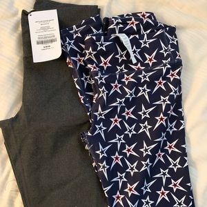 2 pairs of Fabletics leggings